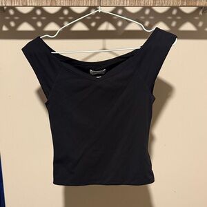 Contour Black Women's Top